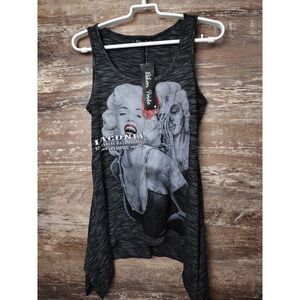 NWT 2015 Laconia Motorcycle Run Rally Cycle Classic Week Women's Tank - Marilyn